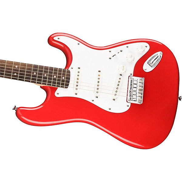 Squier Bullet Strat HT Electric Guitar Fiesta Red