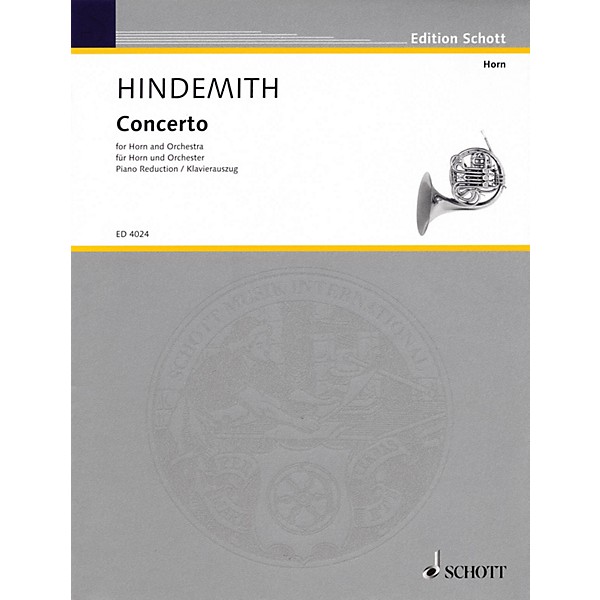 Schott Horn Concerto Schott Series