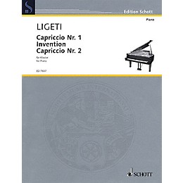Schott Capriccios 1 & 2 and Invention Schott Series