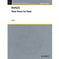 Schott Music Corporation New York 3 Pieces for Piano Schott Series Composed by Bernard Rands thumbnail
