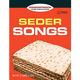 Transcontinental Music Seder Songs Transcontinental Music Folios Series Softcover with CD