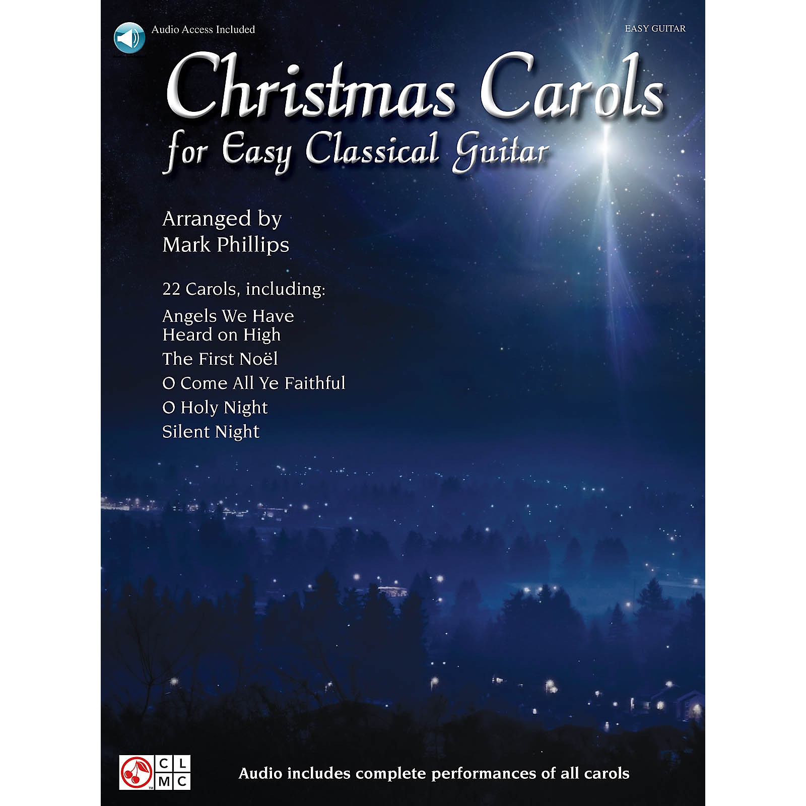Cherry Lane Christmas Carols for Easy Classical Guitar Easy Guitar ...