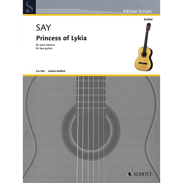 Schott Princess of Lykia (for Two Guitars) Guitar Series Softcover