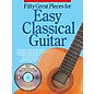 Music Sales Fifty Great Pieces for Easy Classical Guitar Guitar Series Softcover with CD thumbnail
