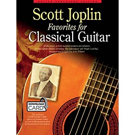 Music Sales Scott Joplin Favorites for Classical Guitar Guitar Series Softcover Audio Online