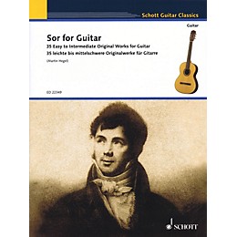 Schott Sor for Guitar (35 Easy to Intermediate Original Works for Guitar) Guitar Series Softcover