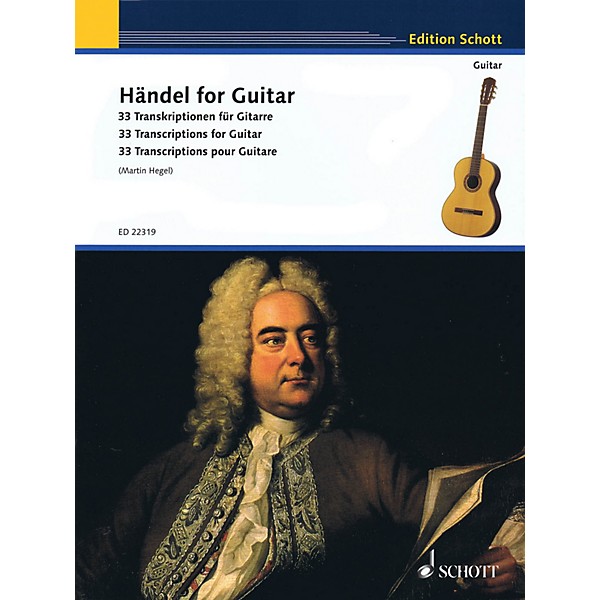 Schott Handel for Guitar (33 Transcriptions for Guitar) Guitar Series Softcover