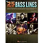 Hal Leonard 25 Great Bass Lines Guitar Book Series Softcover with CD Written by Glenn Letsch thumbnail