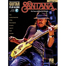 Hal Leonard Santana (Guitar Play-Along Volume 21) Guitar Play-Along Series Softcover Audio Online by Santana