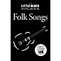 Music Sales Little Black Songbook of Folk Songs (Lyrics/Chord Symbols) The Little Black Songbook Series Softcover thumbnail