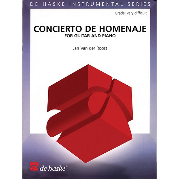 De Haske Music Concierto De Homenaje (for Guitar and Piano) De Haske Play-Along Book Series Softcover