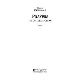 Lauren Keiser Music Publishing Prayers (Guitar and Piano) LKM Music Series Composed by Carson Cooman