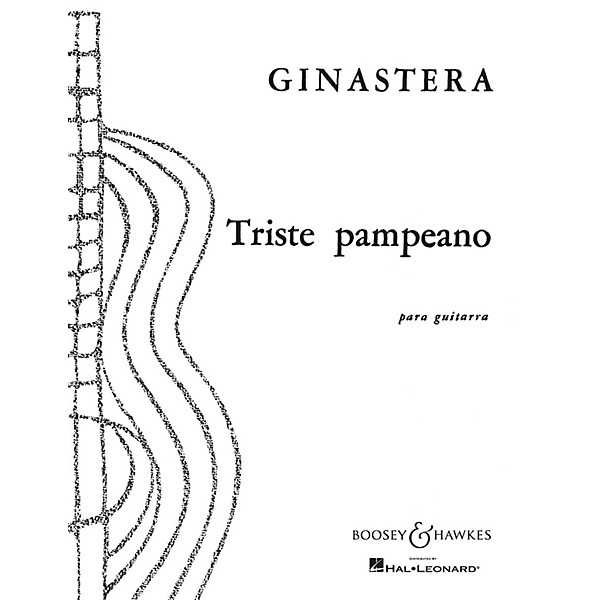 Boosey and Hawkes Triste Pampeano (Guitar Solo) Boosey & Hawkes Chamber Music Series
