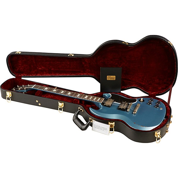 Platinum Gibson Custom Limited-Run SG Standard Heavy Aged Platinum Gibson Custom Limited-Run SG Standard Heavy Aged