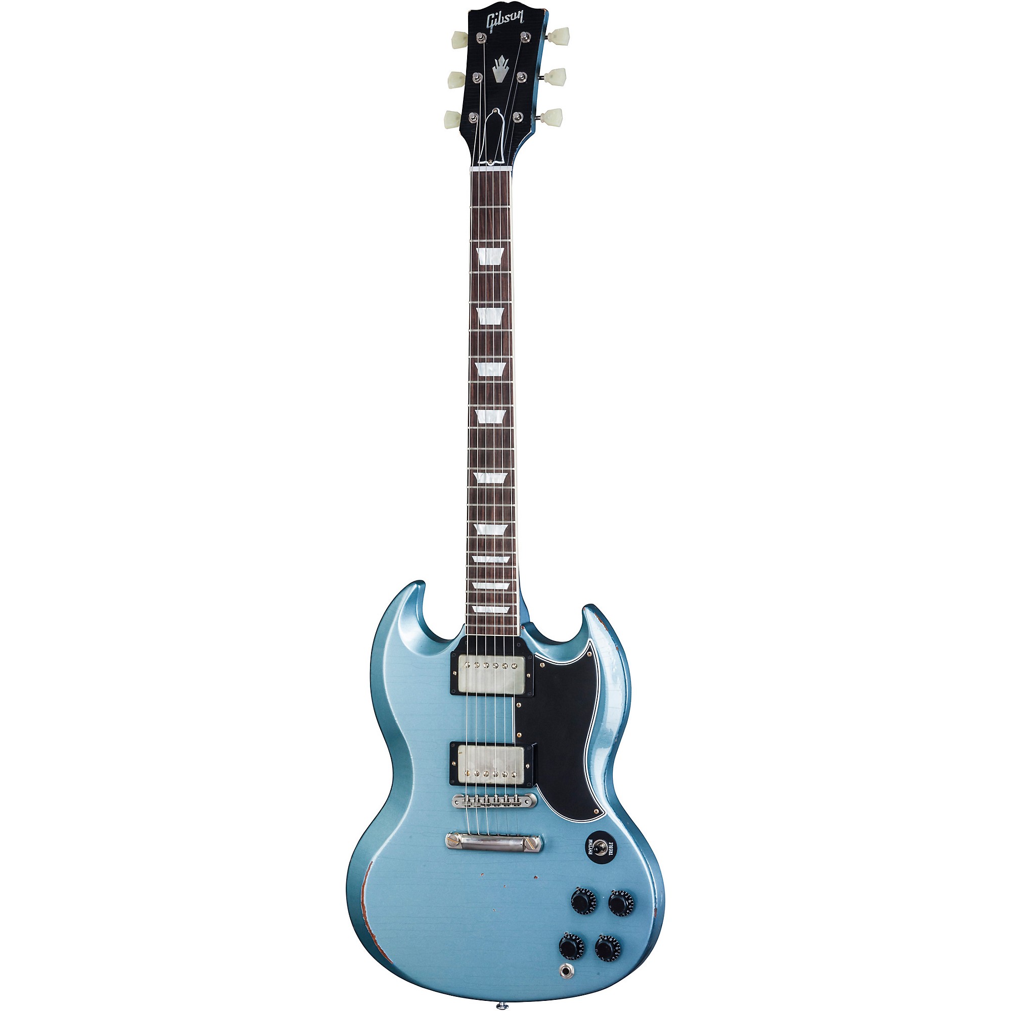 ギター Gibson SG Standard 2011 Pelham Blue Gibson SG Standard Electric Guitar Pelham Blue Burst