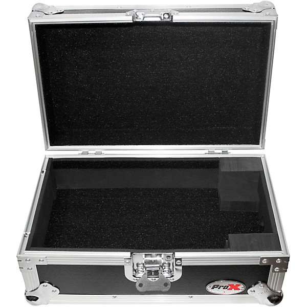 Open Box ProX XS-CDi ATA-Style Flight Road Case for Medium Format CD and Media Players, Pioneer CDJ-200 Level 1 Black/Chrome