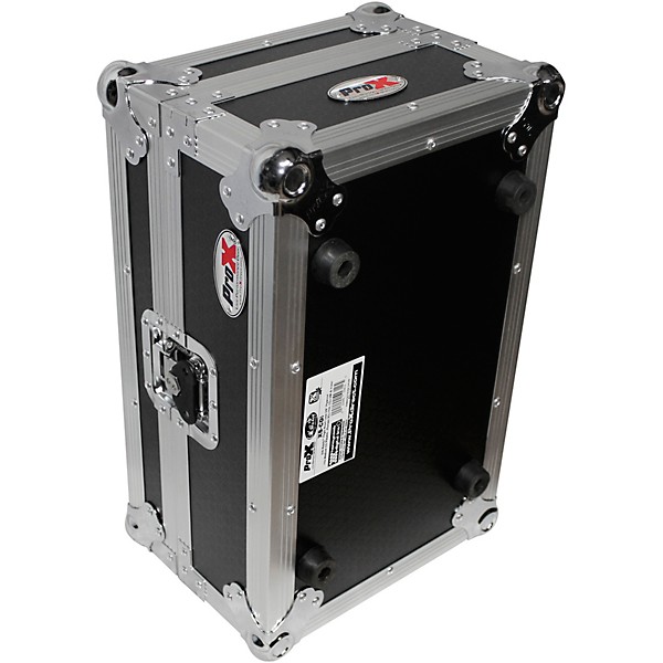 Open Box ProX XS-CDi ATA-Style Flight Road Case for Medium Format CD and Media Players, Pioneer CDJ-200 Level 1 Black/Chrome