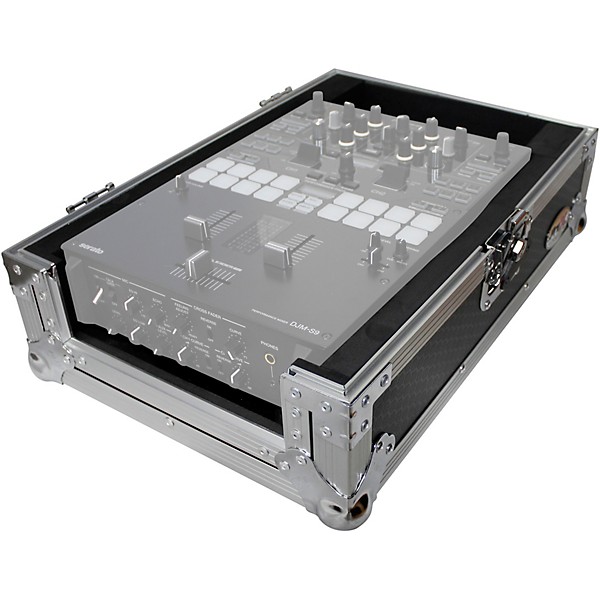 Open Box ProX XS-DJMS9LT ATA Style Flight Road Case for Pioneer DJM-S9 Mixer Level 1 Black/Chrome