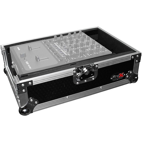 ProX XS-M10 ATA Style Flight Road Case for 10 in. DJ Mixer Black/Chrome