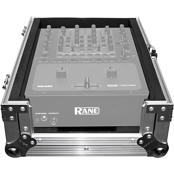 ProX XS-M10 ATA Style Flight Road Case for 10 in. DJ Mixer Black/Chrome