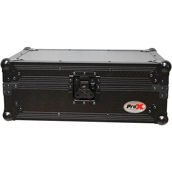 Open Box ProX XS-M12 Universal ATA Style Flight Road Case for 12 in. DJ Mixer Level 1 Black