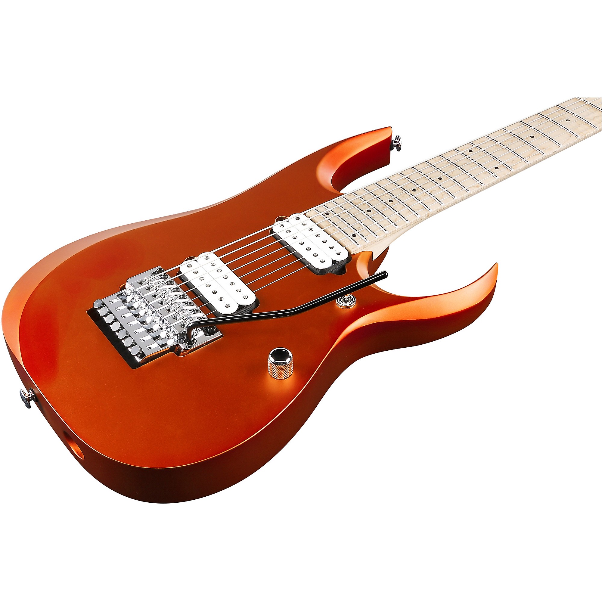 ibanez prestige 7弦　日本製 djent mod Ibanez Prestige RGD3127 - Roadster Orange Metallic Flat