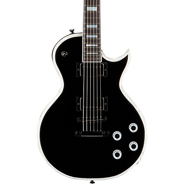 Open Box Jackson USA Signature Marty Friedman Electric Guitar Level 2 Black With White Bevel 194744921834