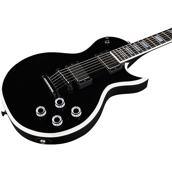 Jackson USA Signature Marty Friedman Electric Guitar Black With White Bevel