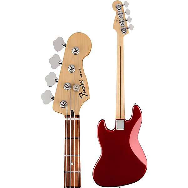 Fender Standard Jazz Bass Pau Ferro Fingerboard Candy Apple Red