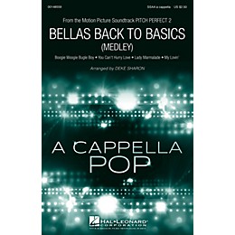 Hal Leonard Bellas Back to Basics (Medley) from Pitch Perfect 2 SSAA Div A Cappella arranged by Deke Sharon