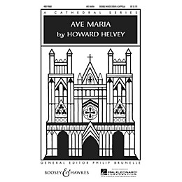 Boosey and Hawkes Ave Maria SATB Double Choir composed by Howard Helvey