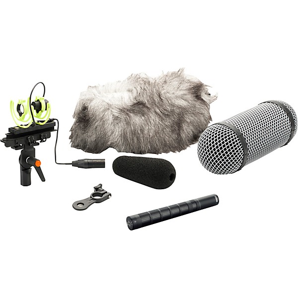 DPA Microphones d:dicate 4017C Compact Shotgun Microphone with Ryocote Windshield