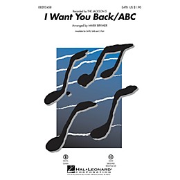Hal Leonard I Want You Back/ABC ShowTrax CD by Michael Jackson Arranged by Mark Brymer