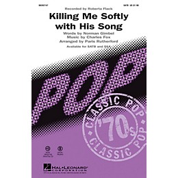 Hal Leonard Killing Me Softly with His Song ShowTrax CD by Roberta Flack Arranged by Paris Rutherford