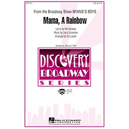 Hal Leonard Mama, A Rainbow (from Minnie's Boys) ShowTrax CD Arranged by Ed Lojeski