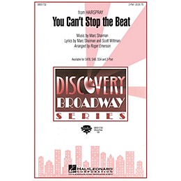 Hal Leonard You Can't Stop the Beat (from Hairspray) ShowTrax CD Arranged by Roger Emerson