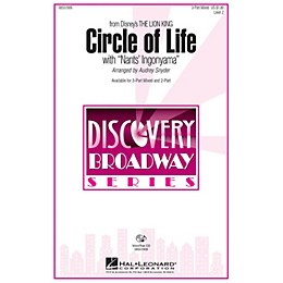 Hal Leonard Circle of Life (with Nants' Ingonyama) 2-Part by Elton John Arranged by Audrey Snyder
