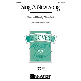 Hal Leonard Sing a New Song ShowTrax CD Composed by Allison Scott