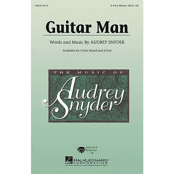 Hal Leonard Guitar Man ShowTrax CD Composed by Audrey Snyder