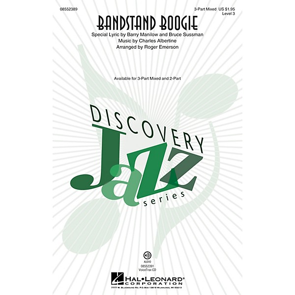Hal Leonard Bandstand Boogie (Discovery Level 3) VoiceTrax CD Arranged by Roger Emerson