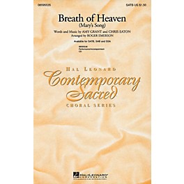 Hal Leonard Breath of Heaven (Mary's Song) SSA by Amy Grant Arranged by Roger Emerson