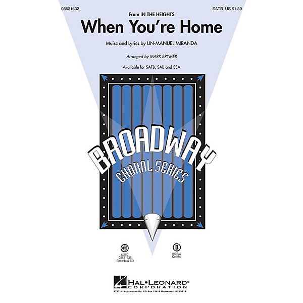 Hal Leonard When You're Home ShowTrax CD Arranged by Mark Brymer