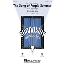 Hal Leonard The Song of Purple Summer (from Spring Awakening) ShowTrax CD Arranged by Mark Brymer
