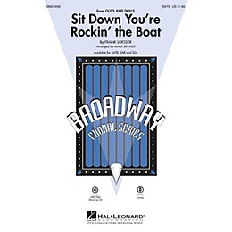 Hal Leonard Sit Down You're Rockin' the Boat (from Guys and Dolls) SAB Arranged by Mark Brymer
