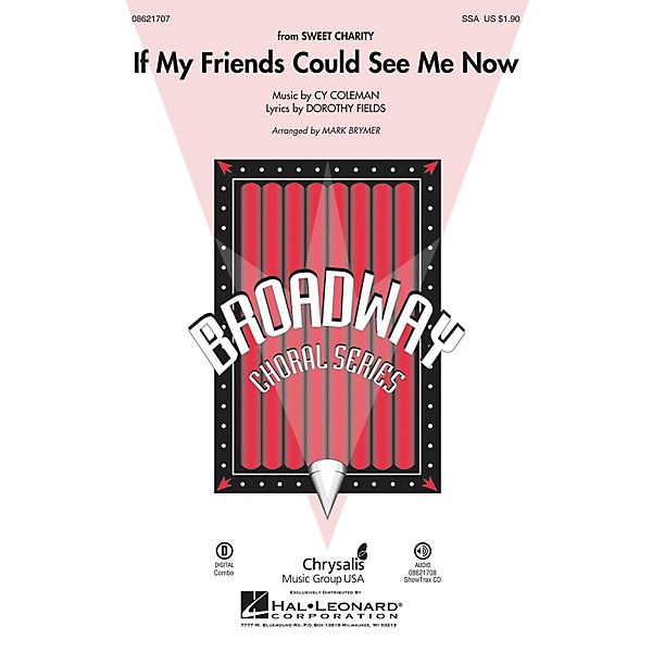 Hal Leonard If My Friends Could See Me Now (from Sweet Charity) ShowTrax CD Arranged by Mark Brymer