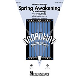Hal Leonard Spring Awakening (Choral Medley) ShowTrax CD Arranged by Roger Emerson