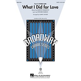 Hal Leonard What I Did for Love (from A Chorus Line) ShowTrax CD Arranged by Audrey Snyder