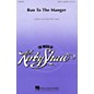 Hal Leonard Run to the Manger TTBB A Cappella Composed by Kirby Shaw thumbnail