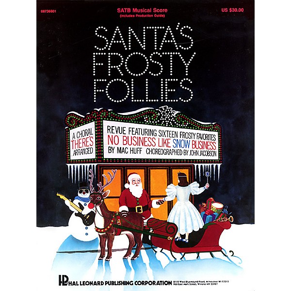 Hal Leonard Santa's Frosty Follies (Choral Revue)