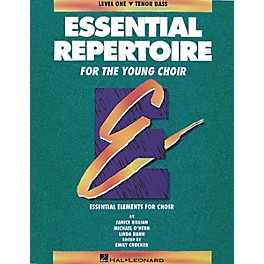 Hal Leonard Essential Repertoire for the Young Choir Tenor Bass/Student 10-Pak Composed by Janice Killian